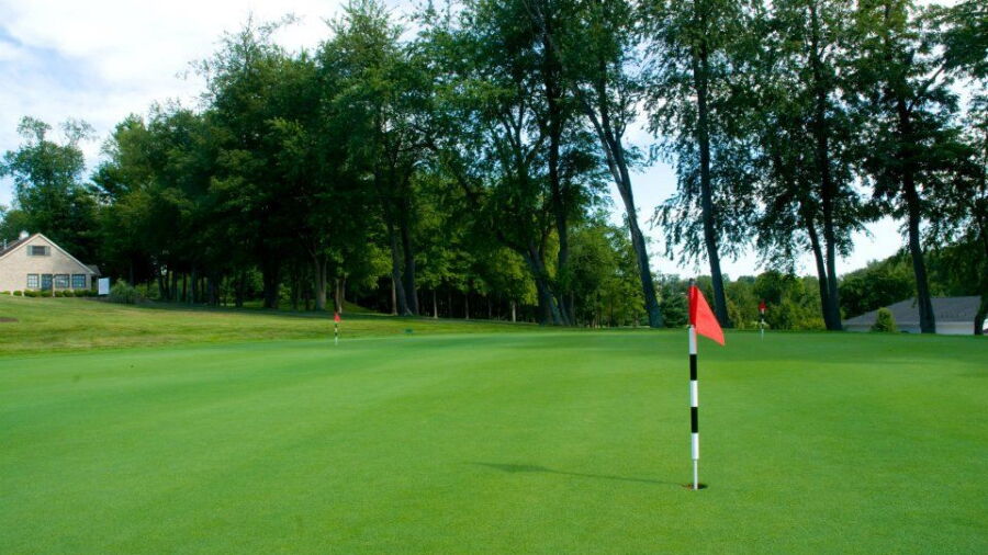 Lindenwood GC: Practice area