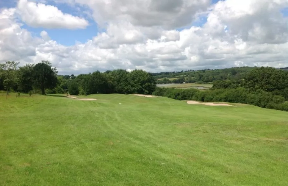 2nd hole at China Fleet Golf Club