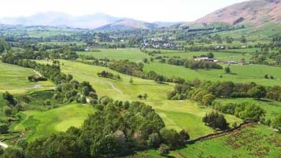 Keswick GC: Aerial view