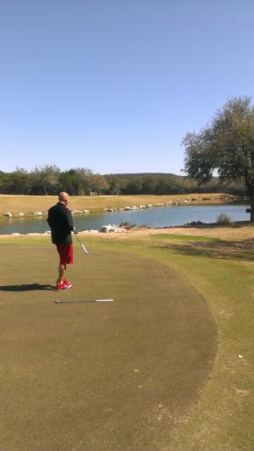 173 yard Par 3 over water. (Photo submitted by LinksDestroyer on 03/14/2013)