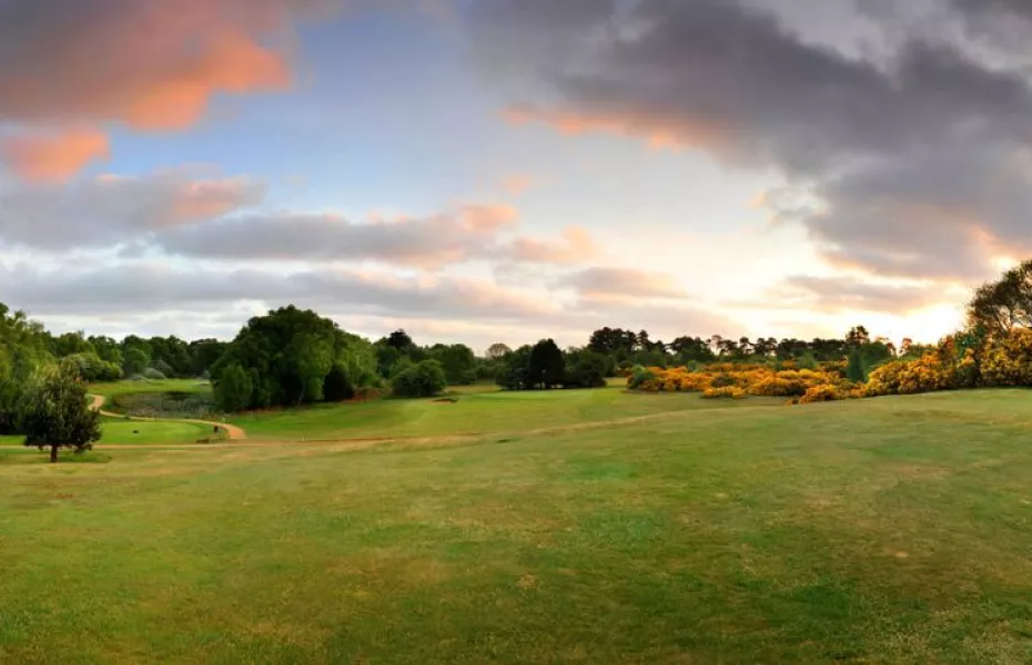 18th on the Thorpeness golf course