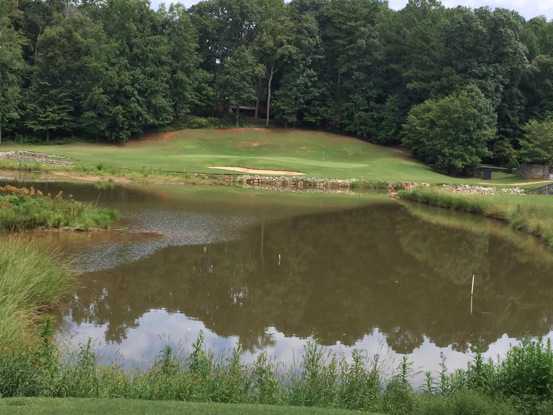 Signature #11 par 3 over water. (Photo submitted by Peter3943030 on 09/04/2016)