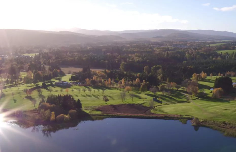 Aboyne GC: Aerial