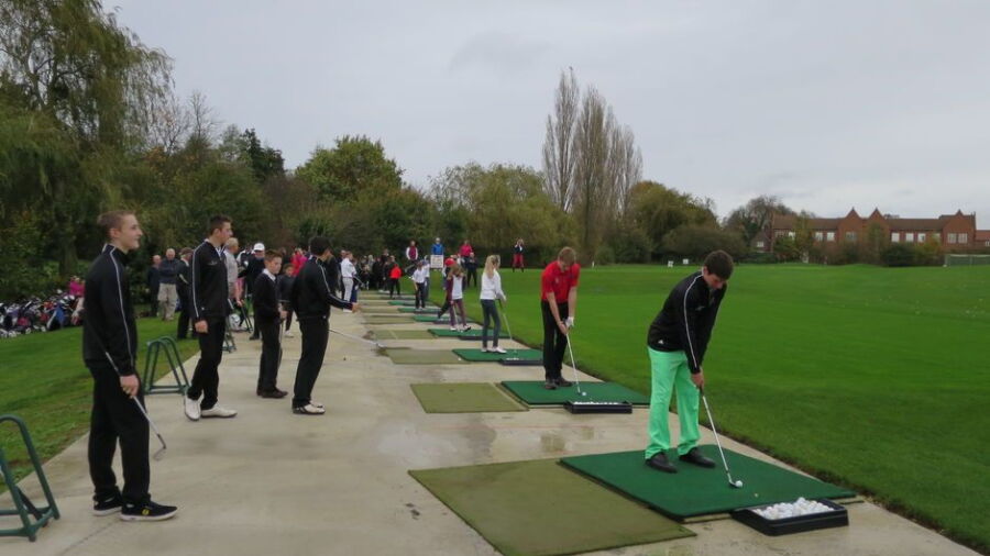 Letchworth GC: Driving range