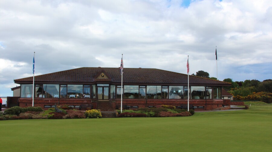 Nairn G.C. - clubhouse 