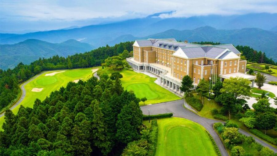 Yugashima GC & Hotel Resort: Aerial