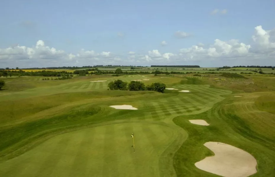 Finishing hole at Weybrook Park