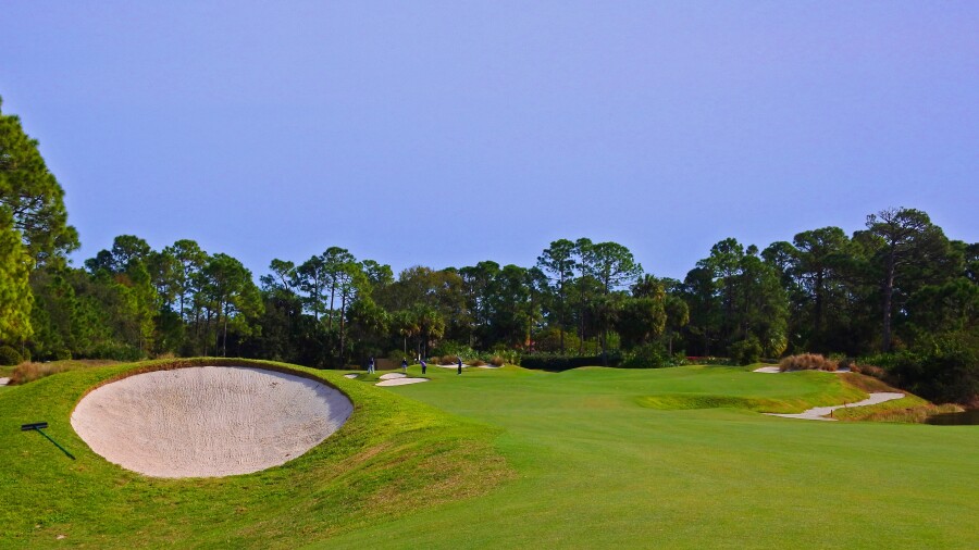 PGA Golf Club - Dye golf course - hole 5