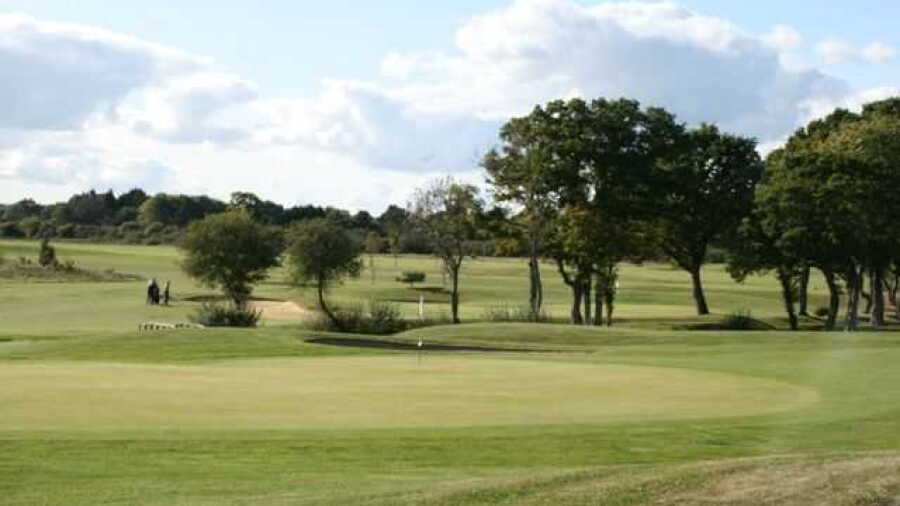 The putting green