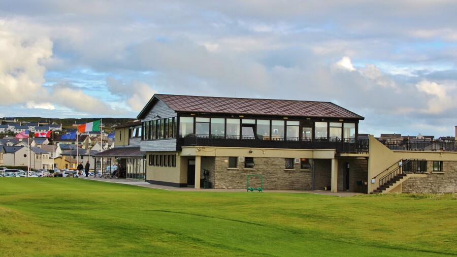 Lahinch clubhouse