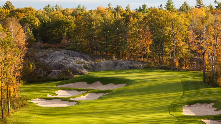 Muskoka Bay Club golf course - 5th hole
