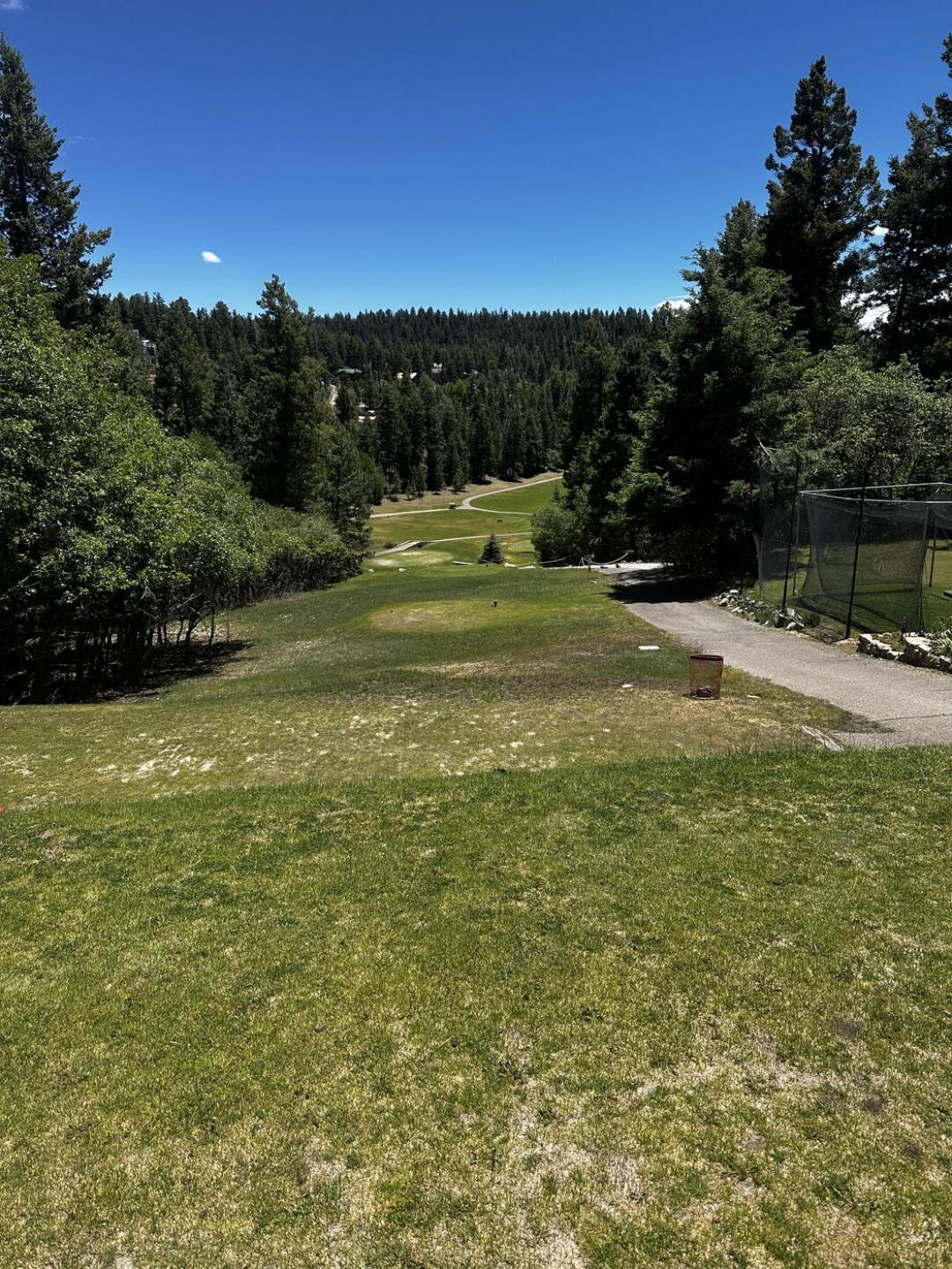 1st tee looking straight downhill. Serious carry on your tee shot. (Photo submitted by gn24909565 on 05/31/2026)