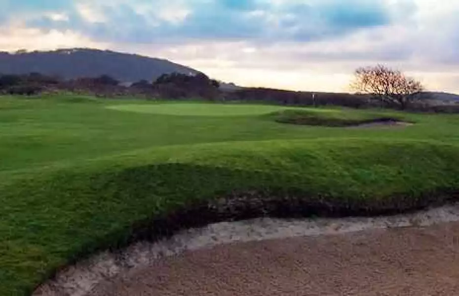 14th hole at Sheringham