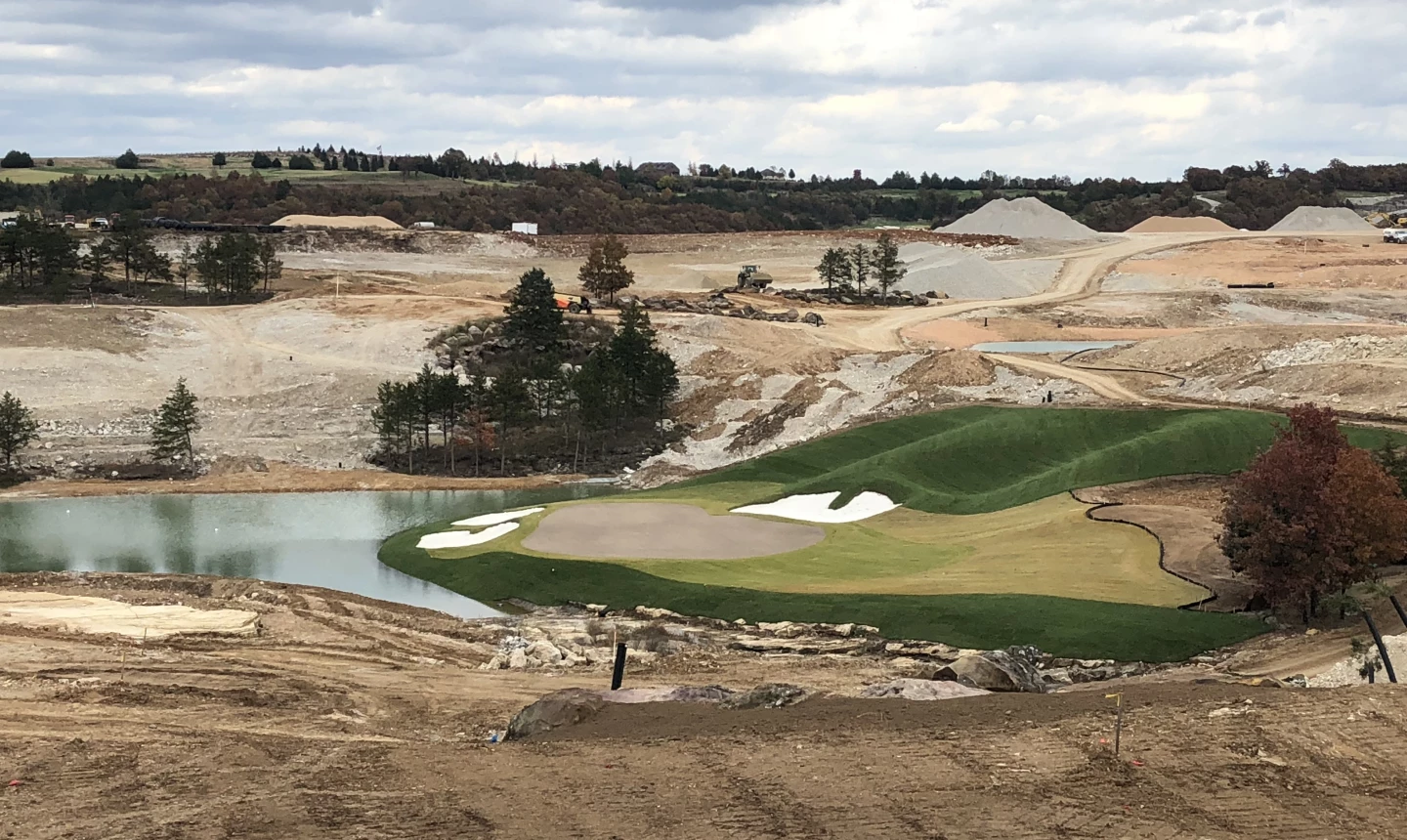 The 10th hole at Payne's Valley 