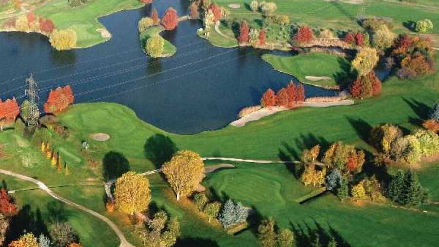 Franciacorta GC: Aerial view