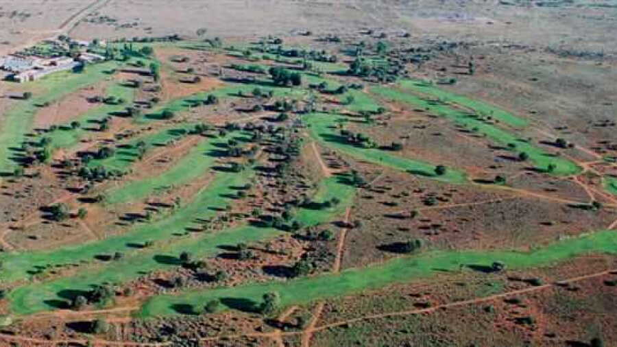 Upington GC: Aerial view