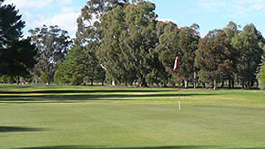Castlemaine's 11th green