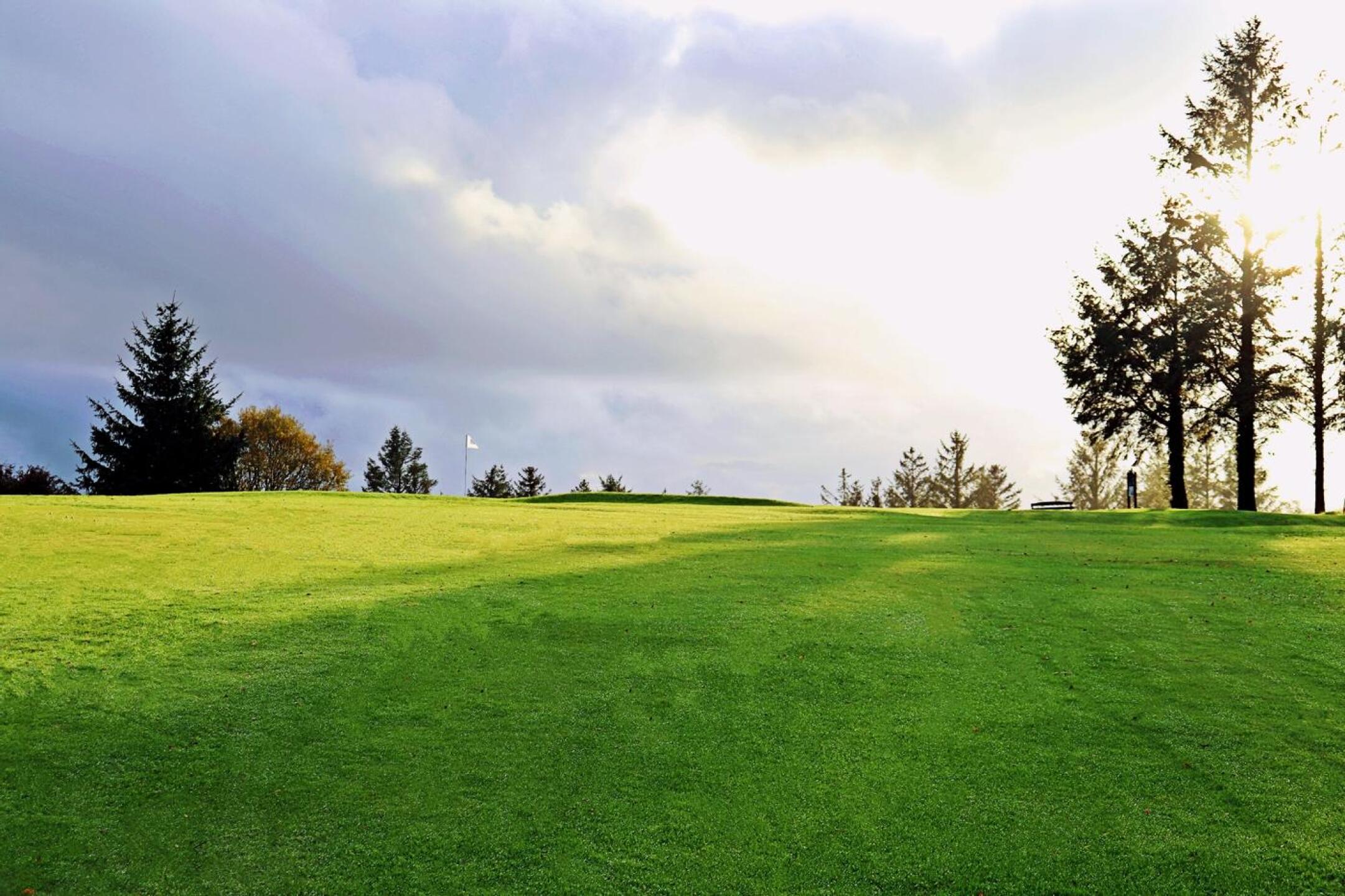 Sixteenth, par-4, 394: Terrific par-4 that plays uphill on the approach. Here, the sun broke through the clouds as I was completing my fourth and last round of golf in Ireland. (Photo submitted by AptlyLinked on 11/18/2025)