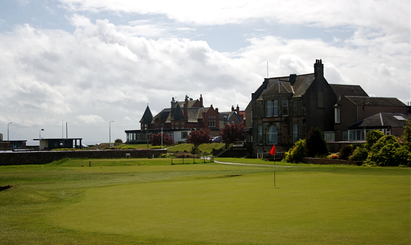 Leven Links in Fife - clubhouses