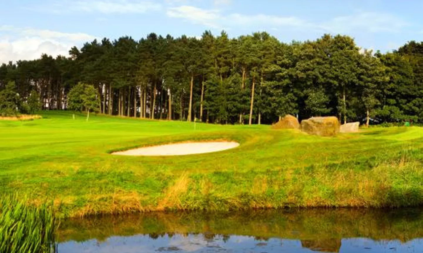 Meldrum House golf course - hole 2