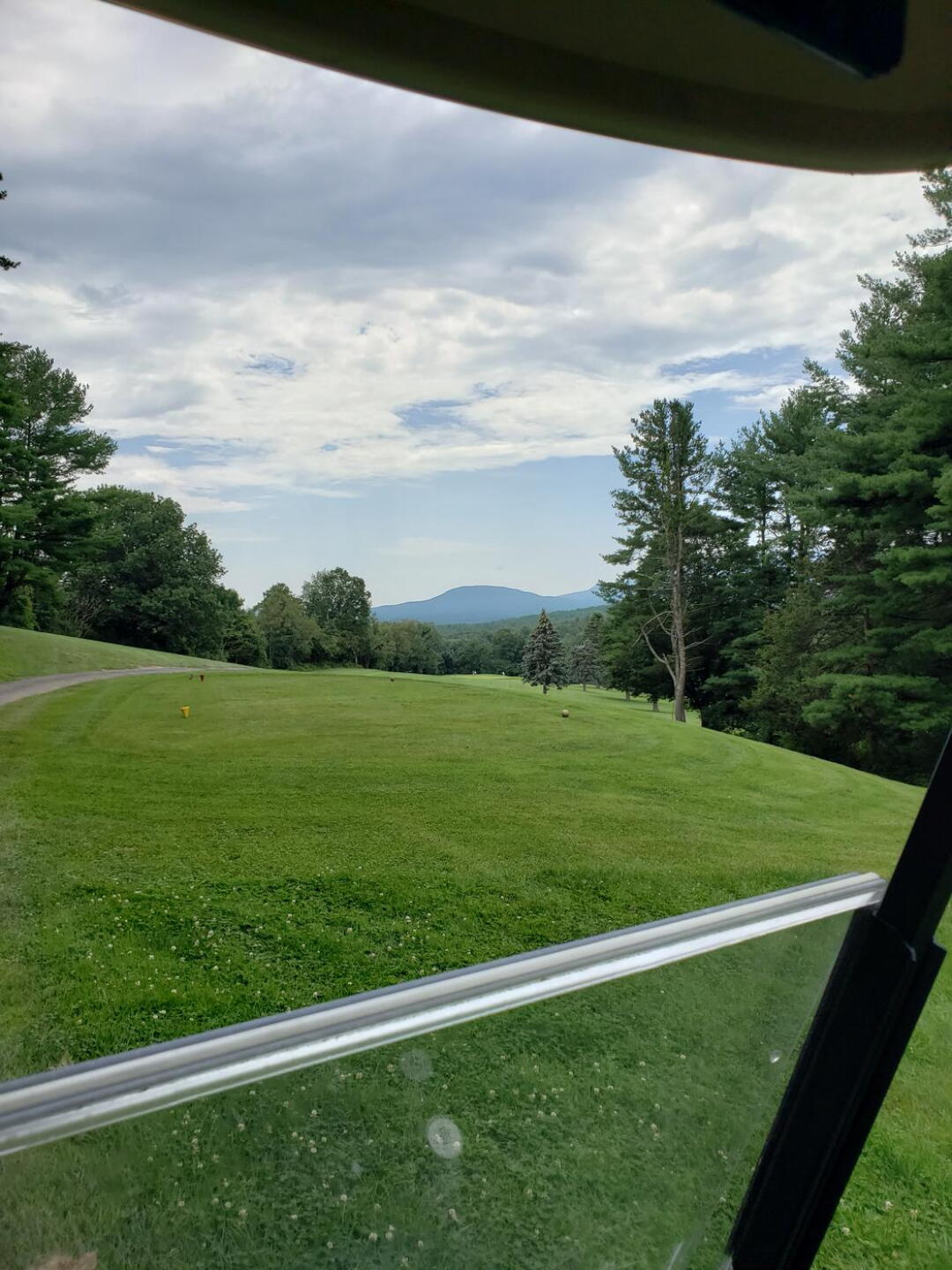 View from 5th Tee - opens wide after trees on right (Photo submitted by derrickbj on 07/19/2021)