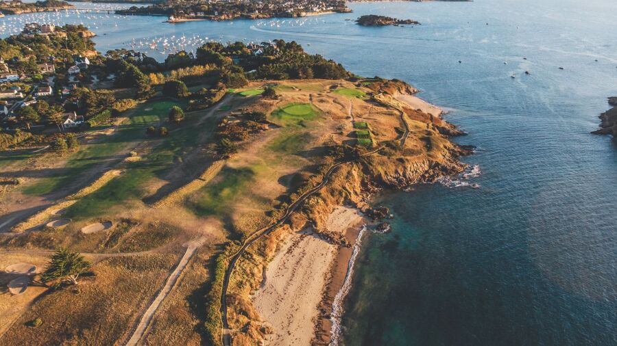 Dinard GC: aerial view