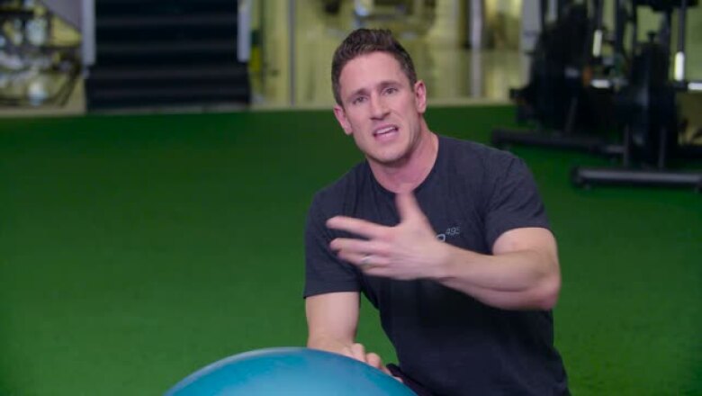 Swiss Ball Leg Curls