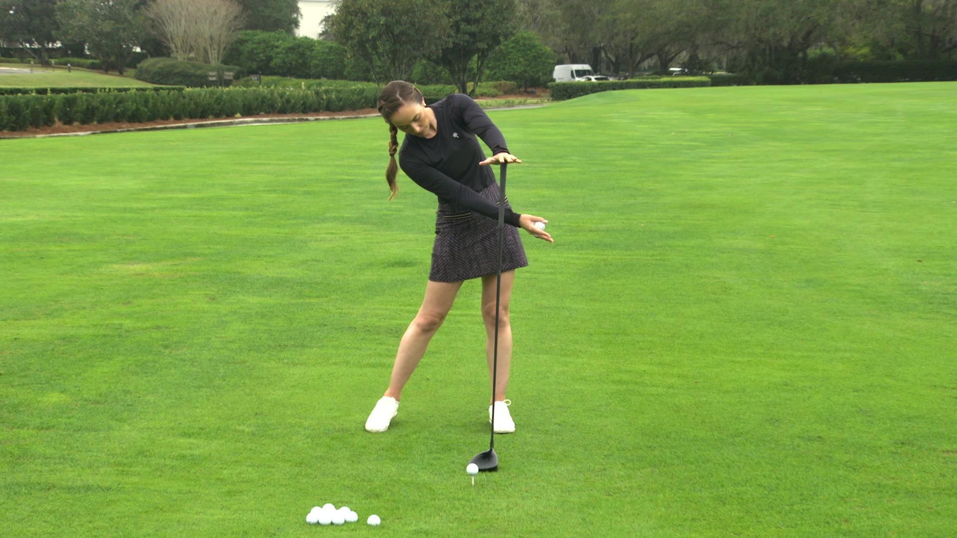 Hit Longer Drives Using Side Bend