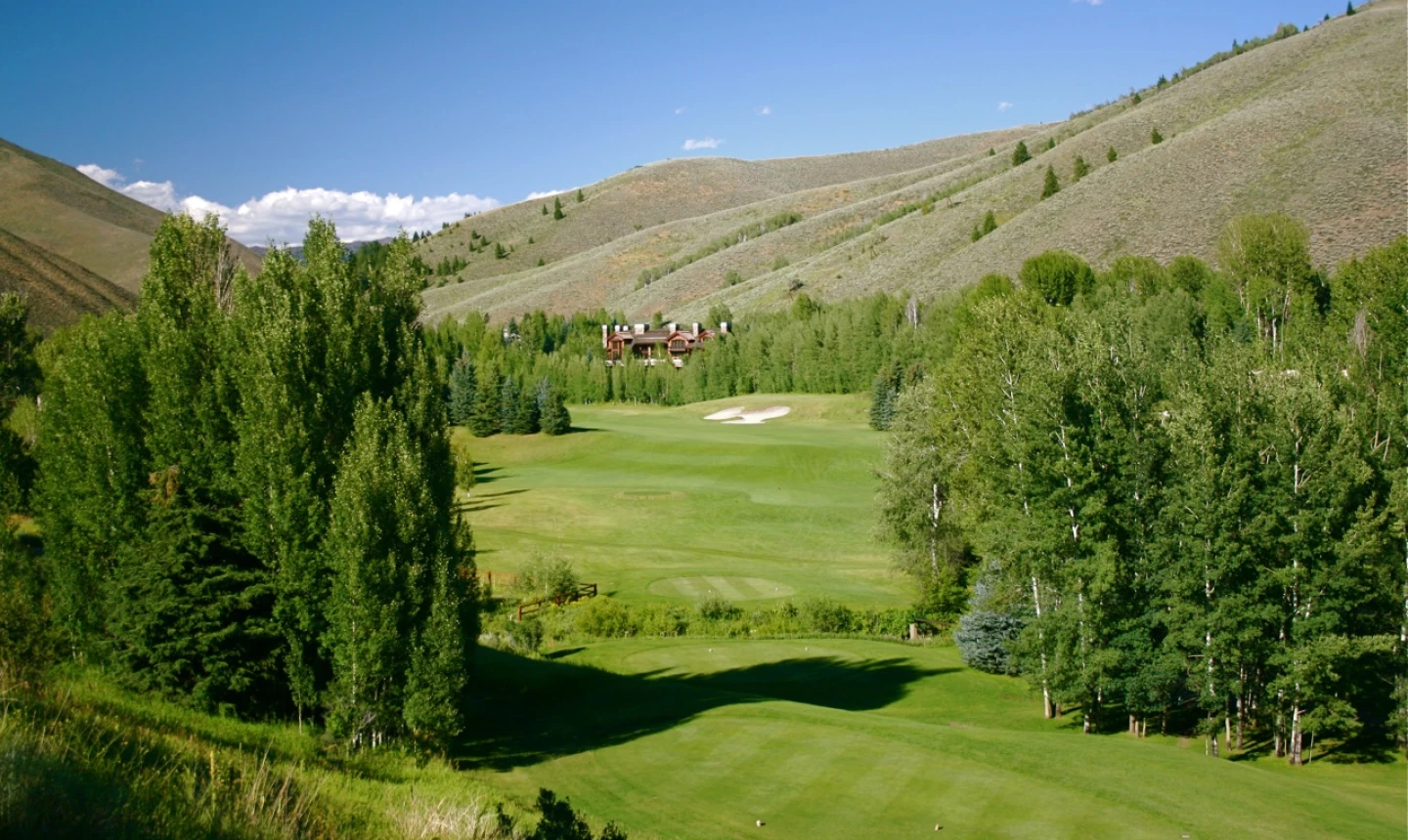 Sun Valley Resort- Trail Creek golf course - hole 5