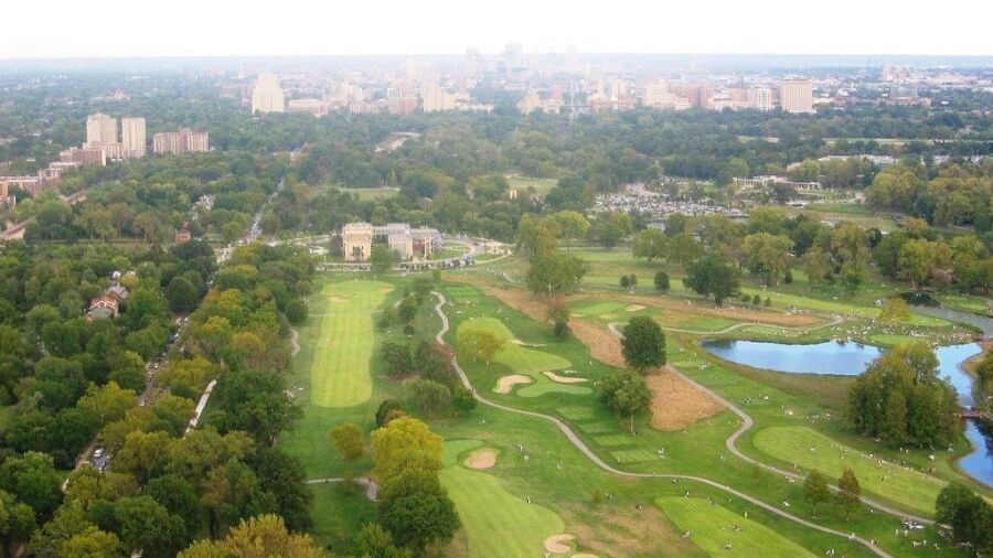 Forest Park GC: Aerial view