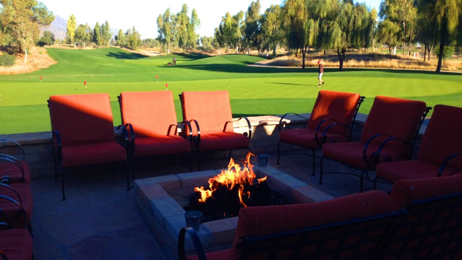 Ak-Chin Southern Dunes Golf Club - fireplace