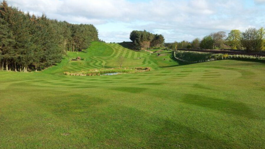 Undualting fairways