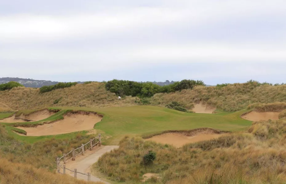 Barnbougle Dunes: 7th hole