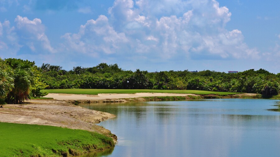 Playa Mujeres Golf Club - hole 12