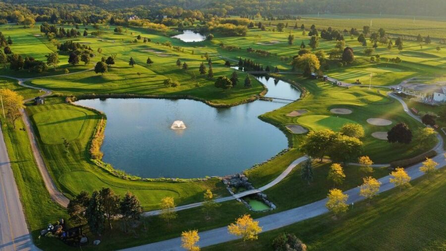 Rockway Vineyards GC: Aerial