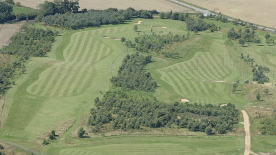 Kinloss Country GC: aerial view