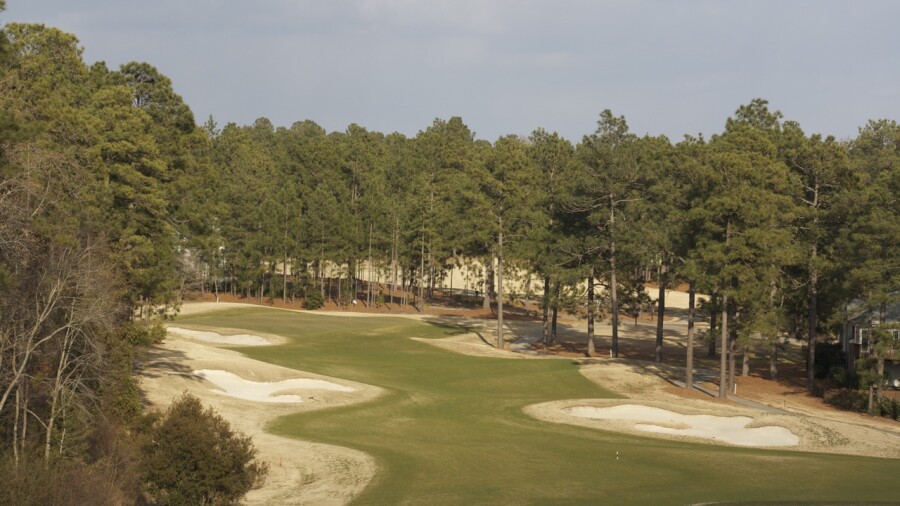Pinehurst No. 6 golf course - hole 17